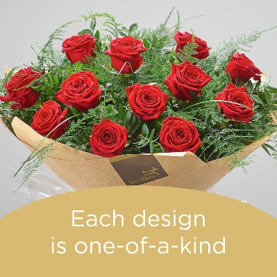 Red Rose Hand tied