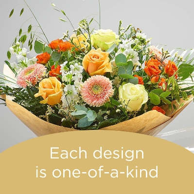 Extra Large Hand Tied Bouquet made with Seasonal Flowers