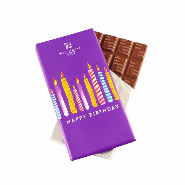 Happy Birthday Milk Chocolate Bar (90gr)