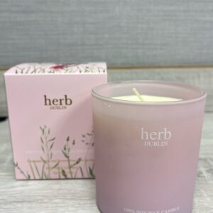 Pink Candle (Rhubarb & Fresh Garden Mint)